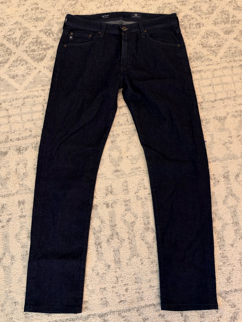 Ag Adriano Goldschmied Men's Slim Jeans - Dark Indigo Blue